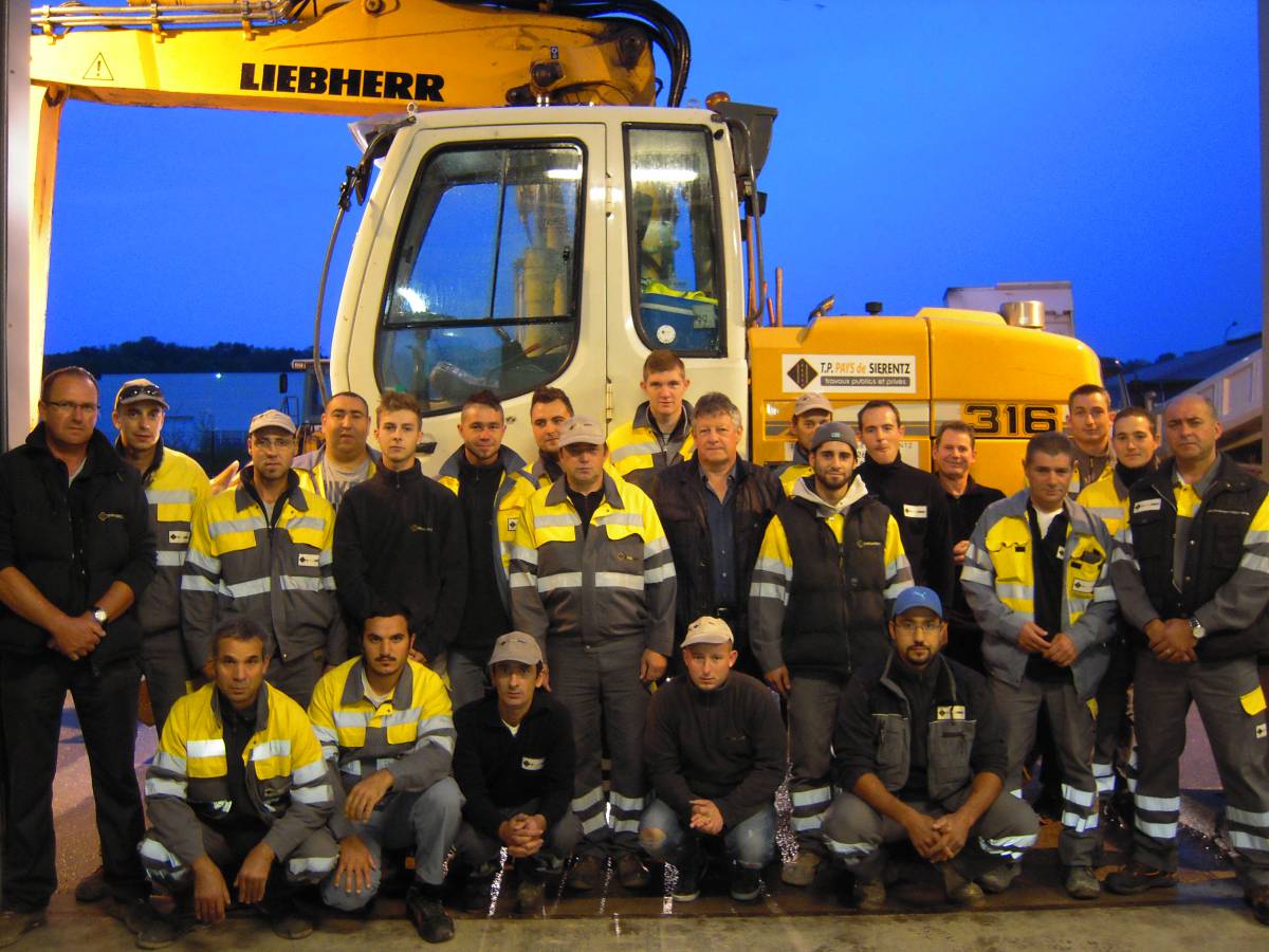 EMPLOYES | TP Pays de Sierentz Entreprise de travaux publics et privés à Sierentz dans le Haut-Rhin, secteur trois frontières (68) Wittelsheim